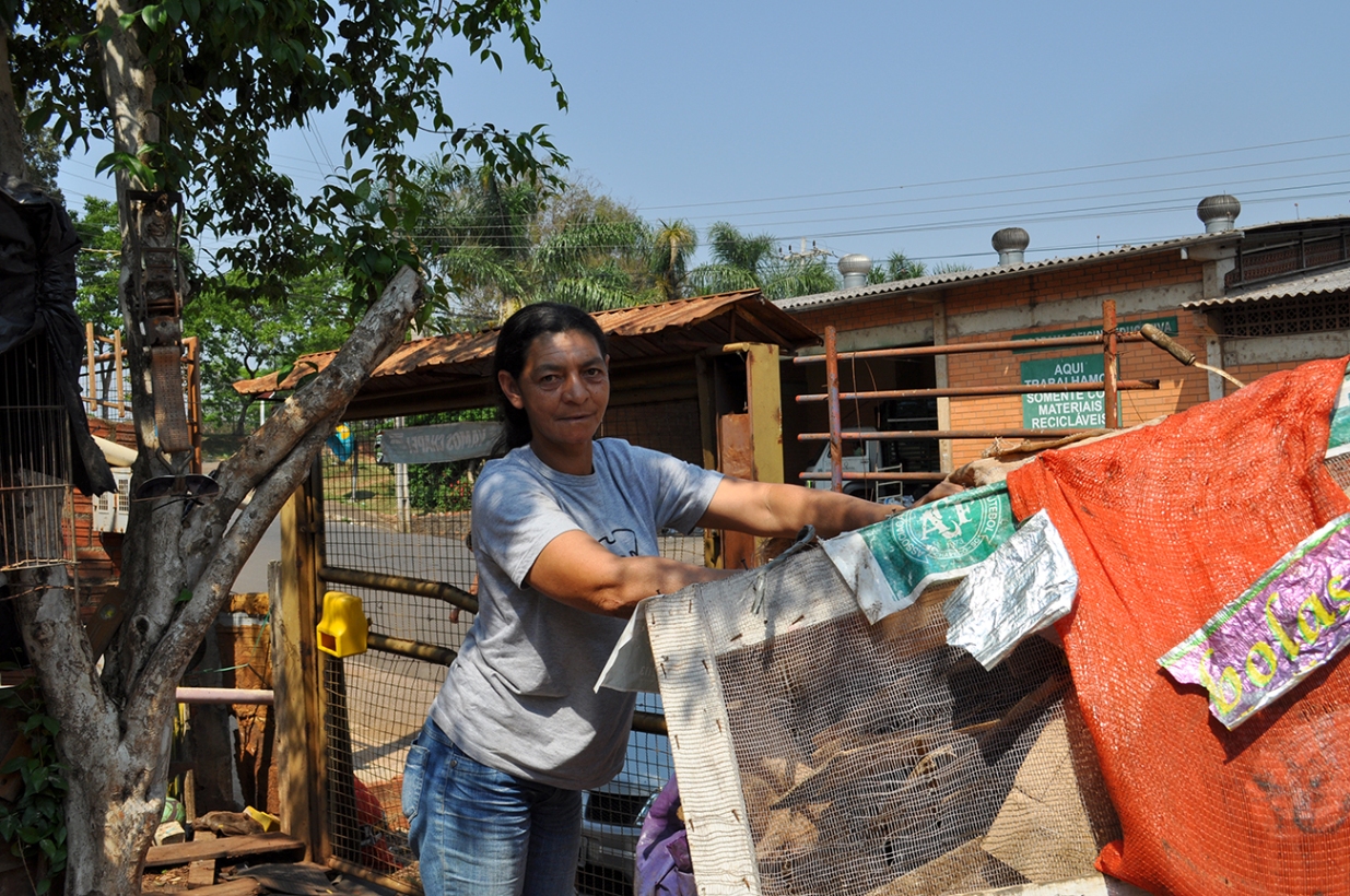 Chapecó | A renda que vem da reciclagem: Catadora sustenta a família e gera empregos