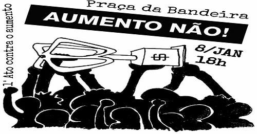 Joinville | Movimento Passe Livre vai às ruas nesta segunda-feira (8) contra o reajuste da passagem do transporte coletivo