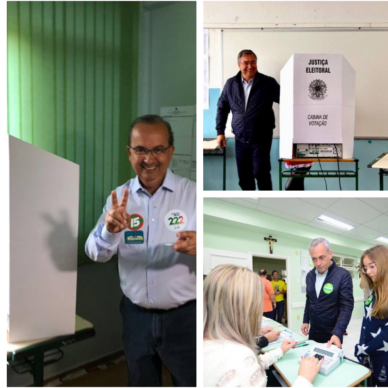 ELEIÇÕES 2018 - Candidatos nas urnas