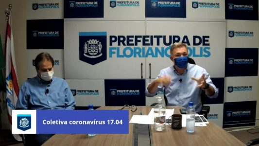 Prefeito de Florianópolis, Gean Loureiro,  anuncia flexibilização para comércio de rua e setor hoteleiro