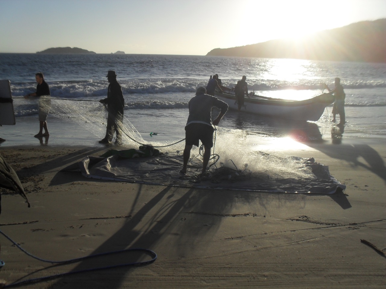 Captura da tainha começa para os pescadores artesanais