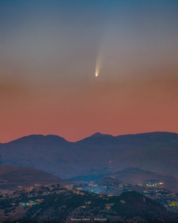 Cometa Neowise poderá ser visto em SC nesta sexta (24)