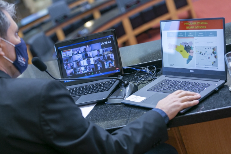 Audiência pública destaca importância do distanciamento social e falta de leitos de UTI