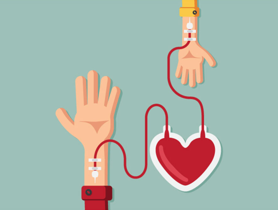Uma única doação de sangue pode salvar até quatro vidas!