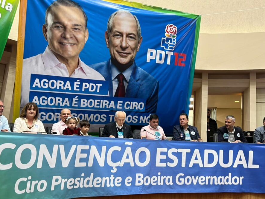 Pelo Estado 02/08 PDT cria palanque próprio para Ciro Gomes e Jorge Boeira a governador